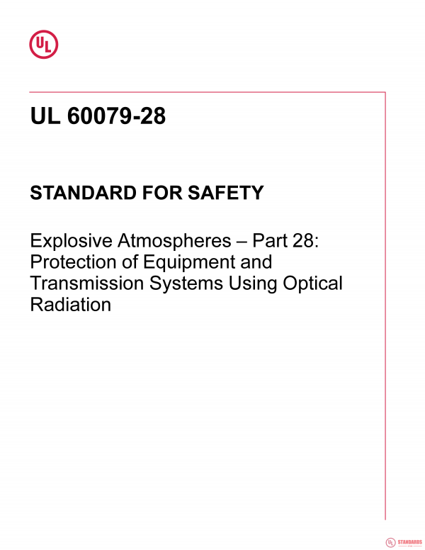UL 60079-28 PDF UL 60079-28 PDF